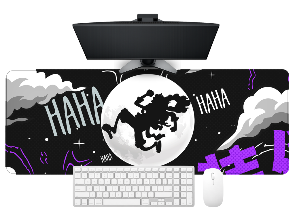 Dark Comic Style Premium Desk Mat