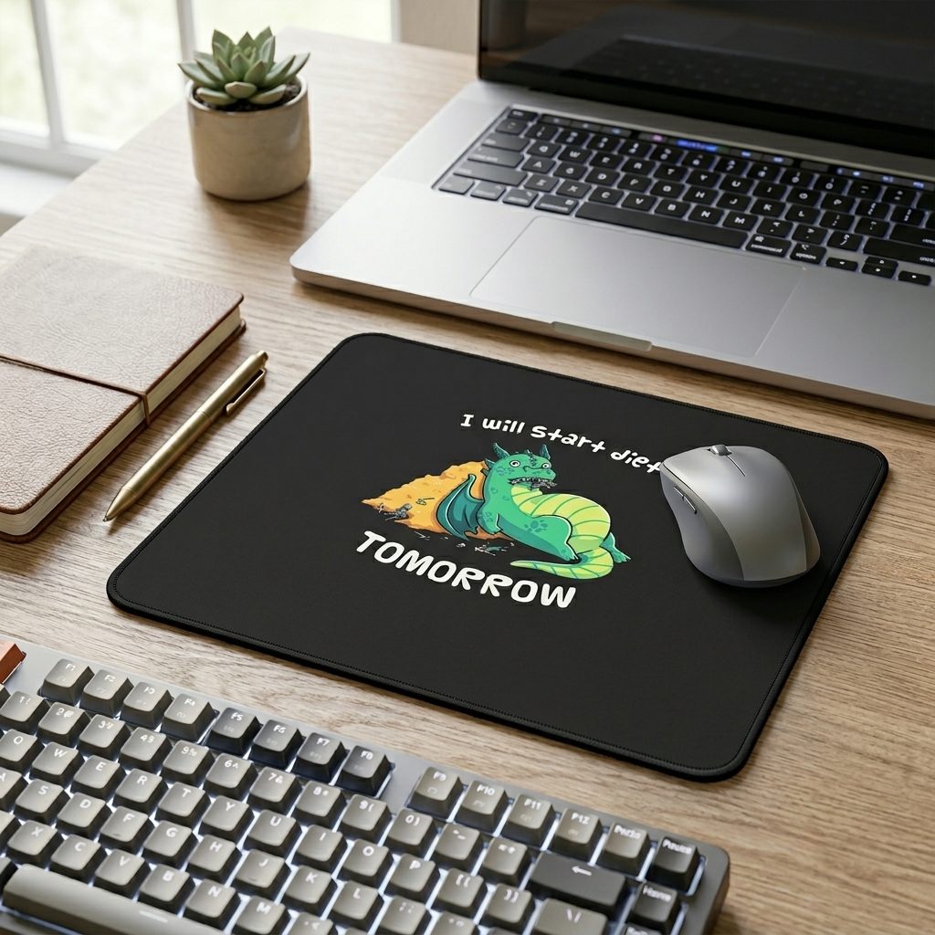Tomorrow Diet Dragon Mouse Pad
