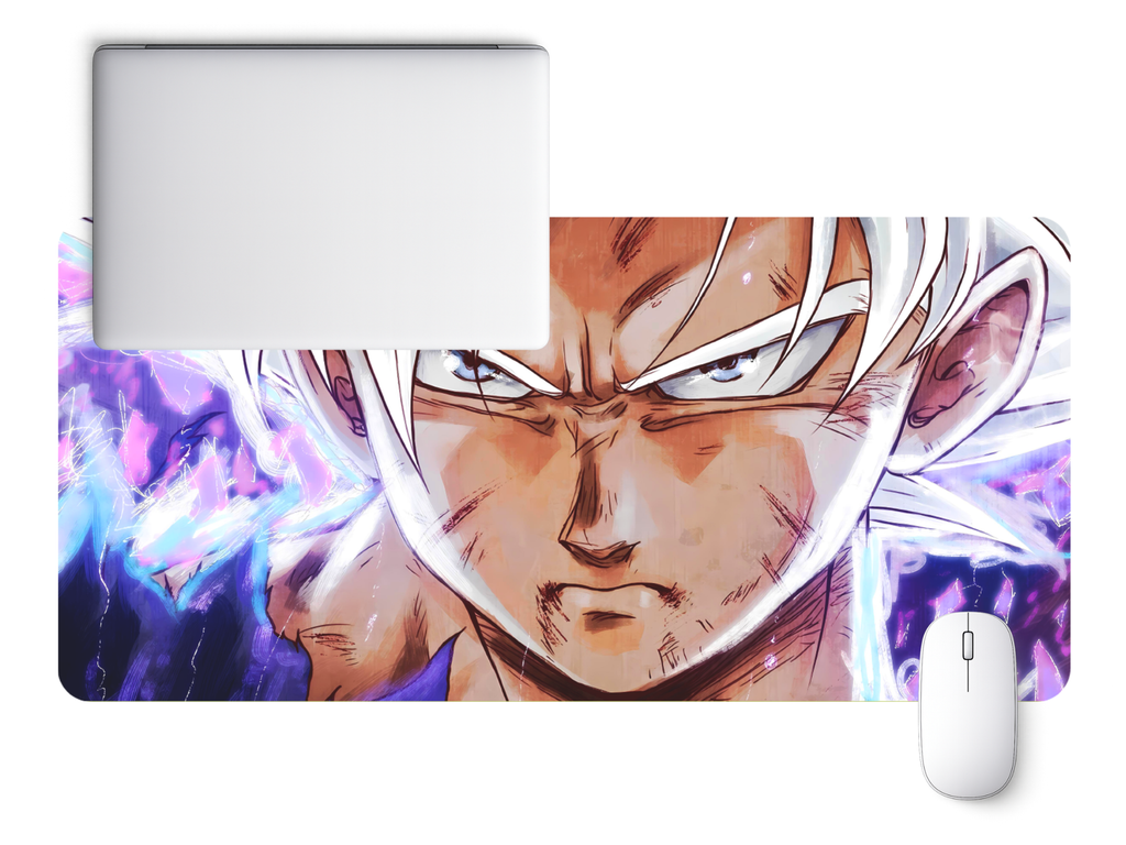 Fierce Aura Anime Desk Mat Mouse Pad