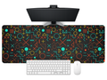 Neon Grid Premium Desk Mat