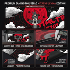 Shadow Eclipse Gaming Desk Mat Mouse Pad