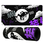 Abstract Shadow Moon Desk Mat Mouse Pad