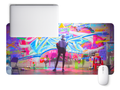 Urban Graffiti Artist Desk Mat Mouse Pad