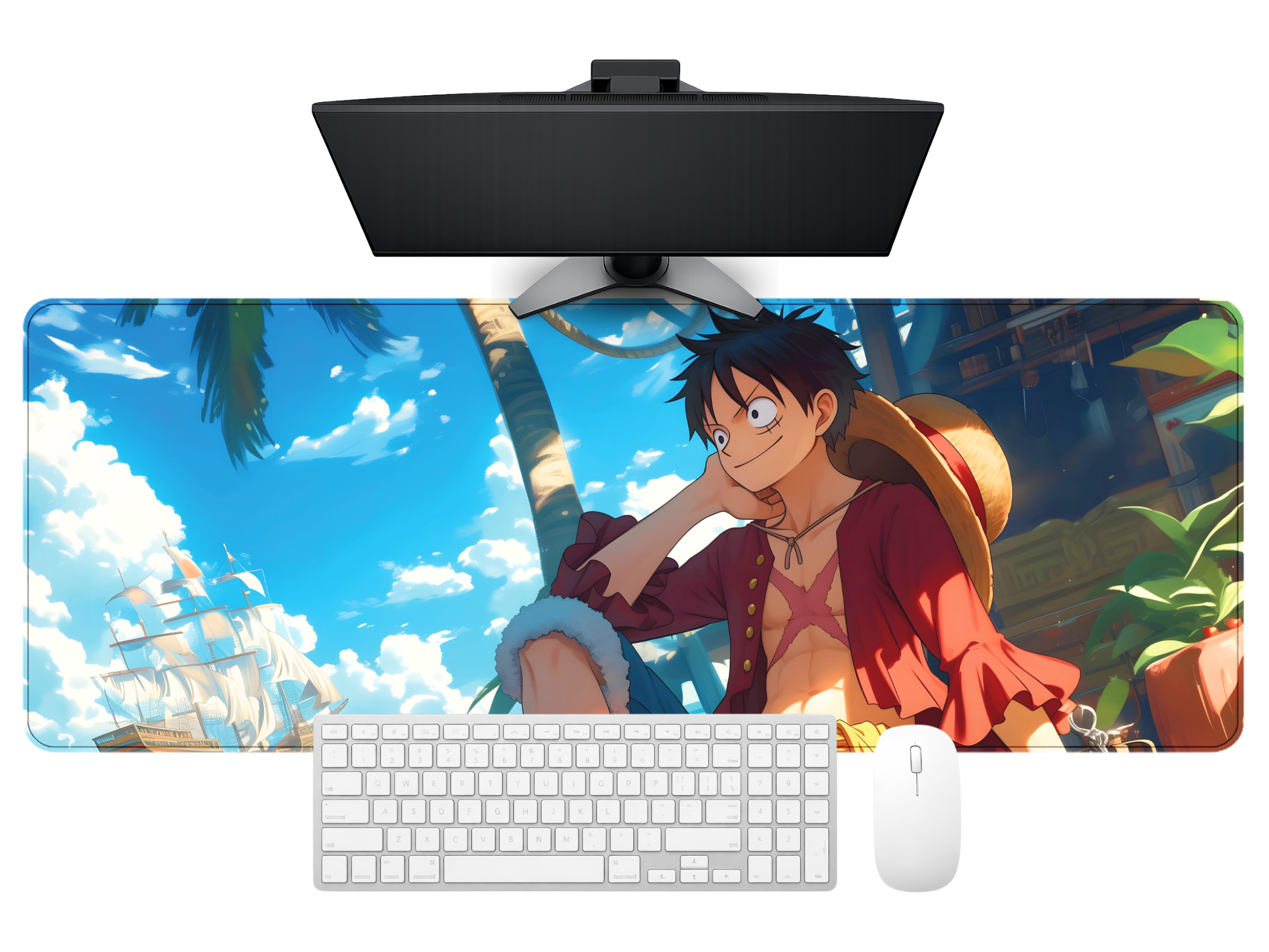 Sunny Voyage Desk Mat Mouse Pad