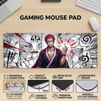 Crimson Dominion Desk Mat Mouse Pad