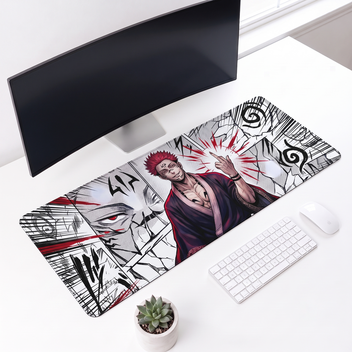 Crimson Dominion Desk Mat Mouse Pad