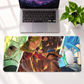 Dynamic Battle Fusion Desk Mat Mouse Pad