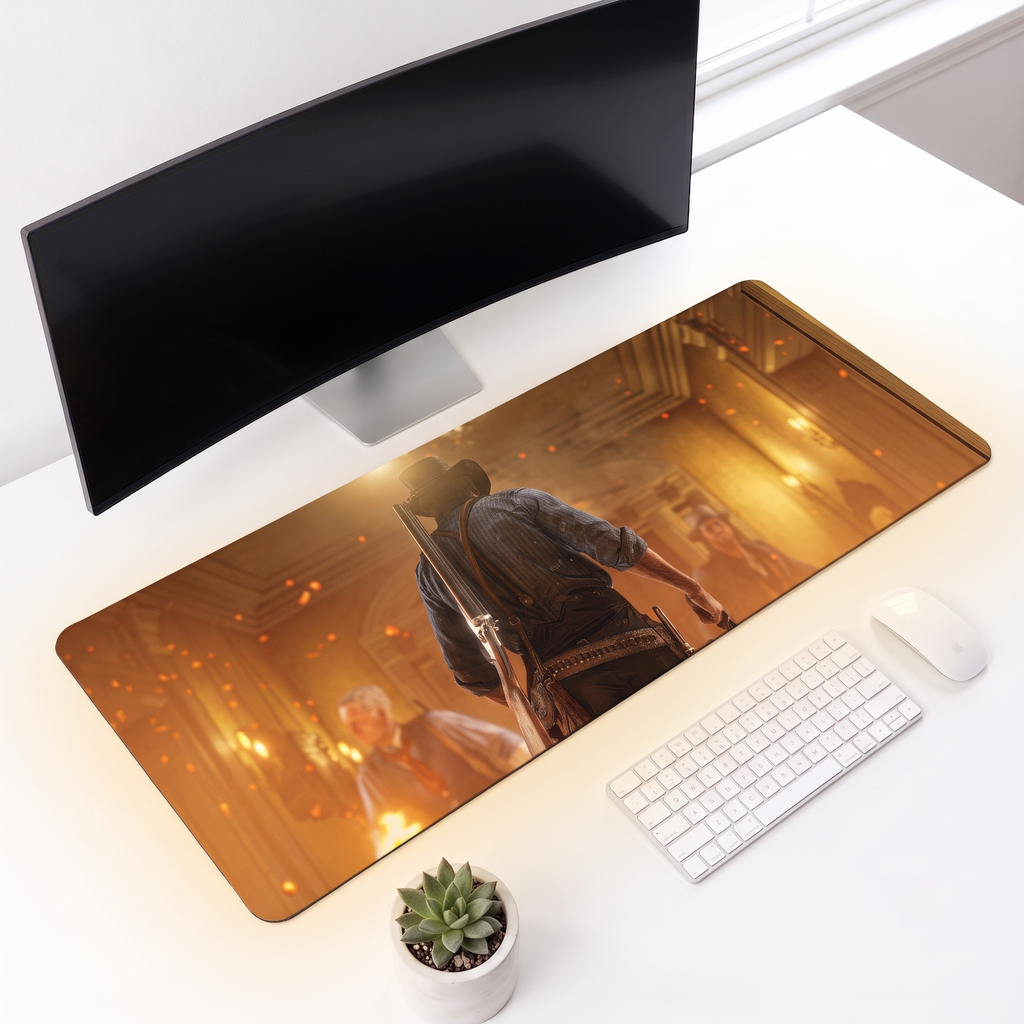 Redemption Outlaw Desk Mat Mouse Pad