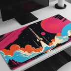 Rocket Launch Desk Mat Mouse Pad