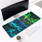 Warrior Energy Anime Desk Mat Mouse Pad