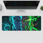 Warrior Energy Anime Desk Mat Mouse Pad