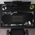 Gaming HUD Desk Mat Mouse Pad
