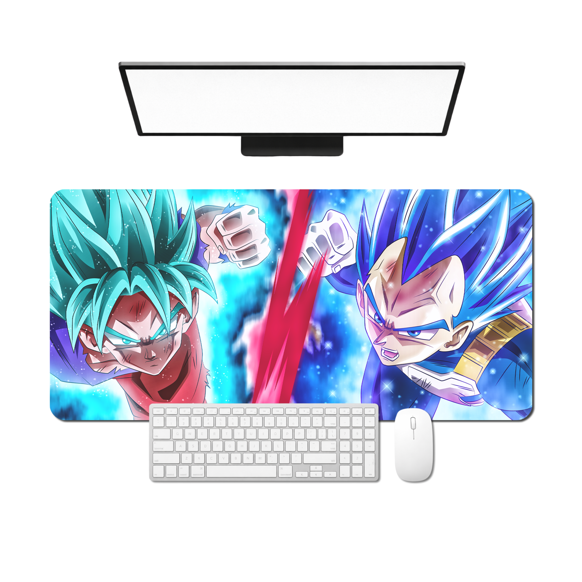 Battle Energy Aesthetic Desk Mat Mouse Pad