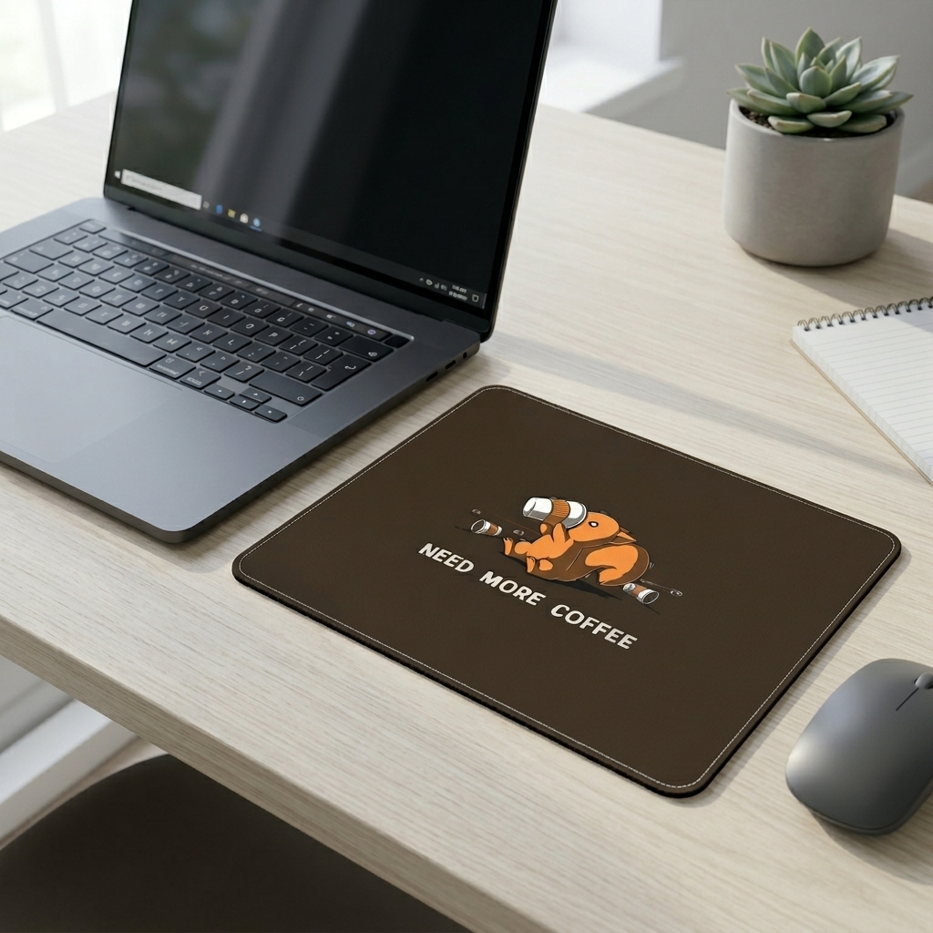 Need More Coffee Mouse Pad