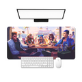 Cafe Vibes Aesthetic Desk Mat Mouse Pad