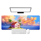 Tropical Sky Island Desk Mat Mouse Pad