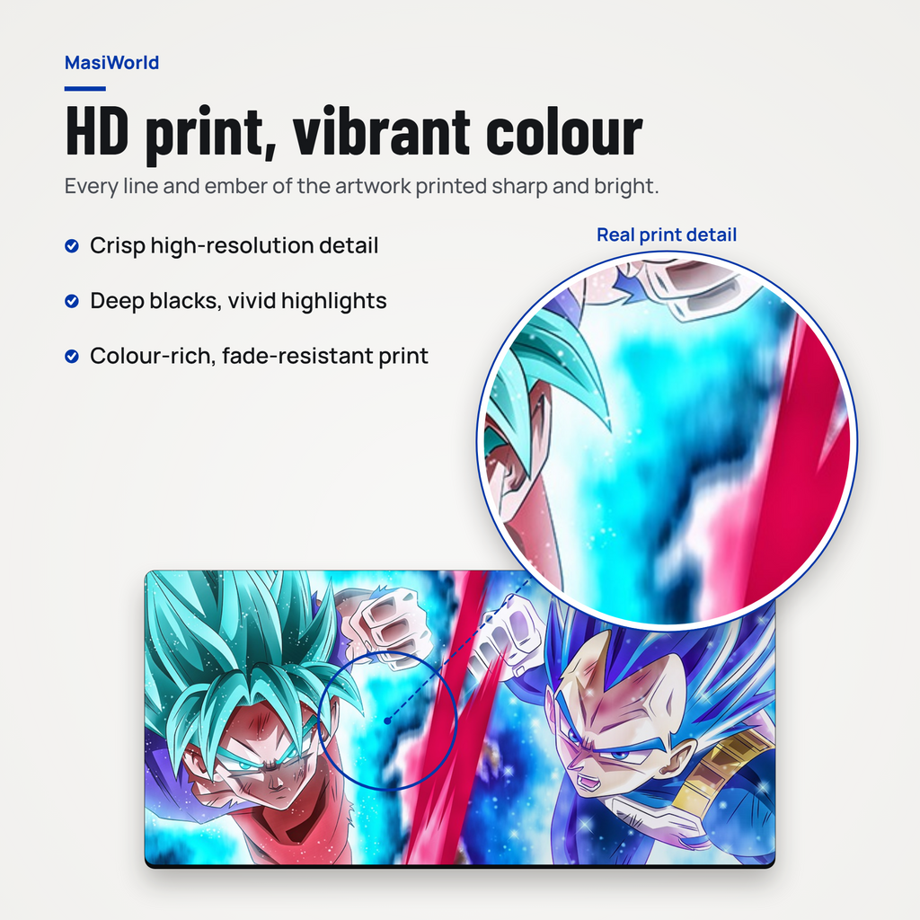 Battle Energy Aesthetic Desk Mat Mouse Pad