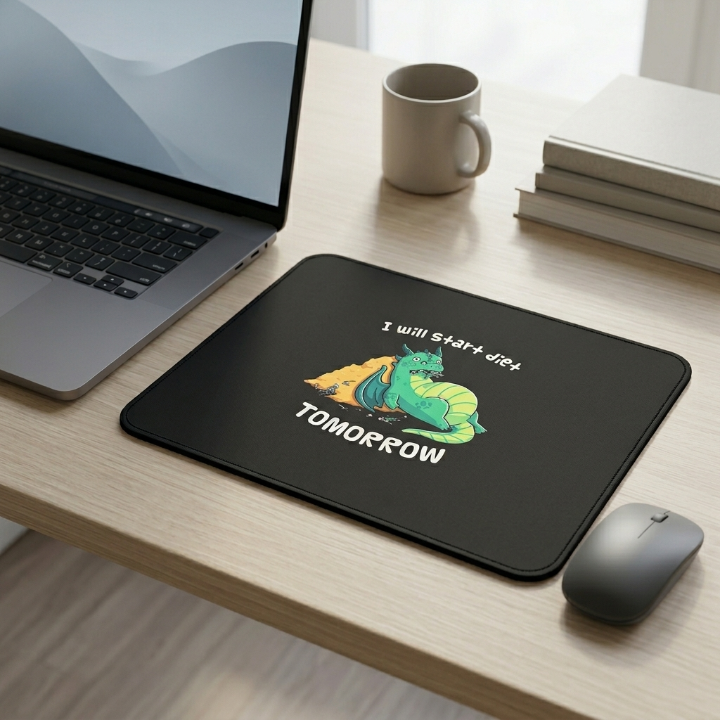 Tomorrow Diet Dragon Mouse Pad