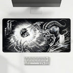 Eternal Abyss - Dark Skull Desk Mat Mouse Pad