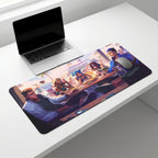 Cafe Vibes Aesthetic Desk Mat Mouse Pad