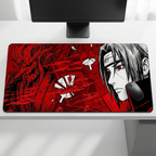 Crimson Shadow Desk Mat Mouse Pad