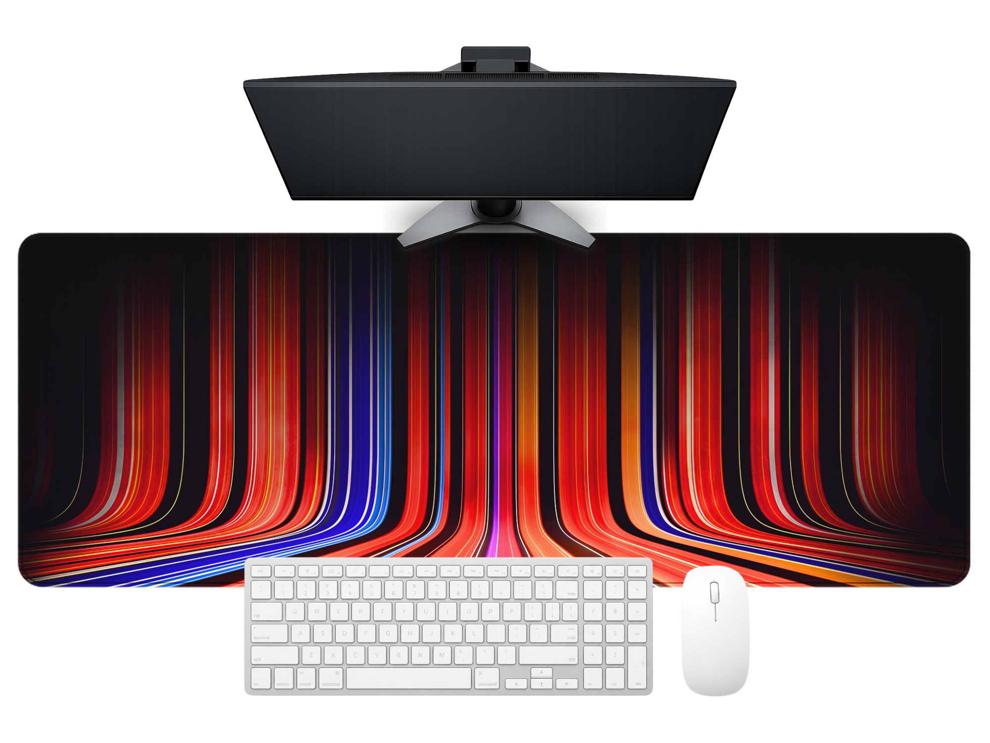 Neon Velocity Desk Mat Mouse Pad