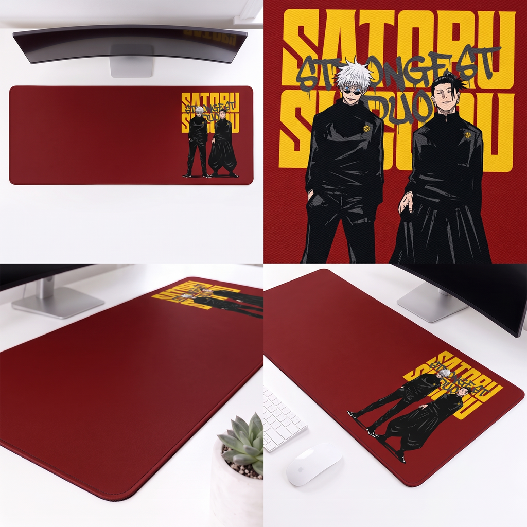 Jujutsu Duo Desk Mat Mouse Pad