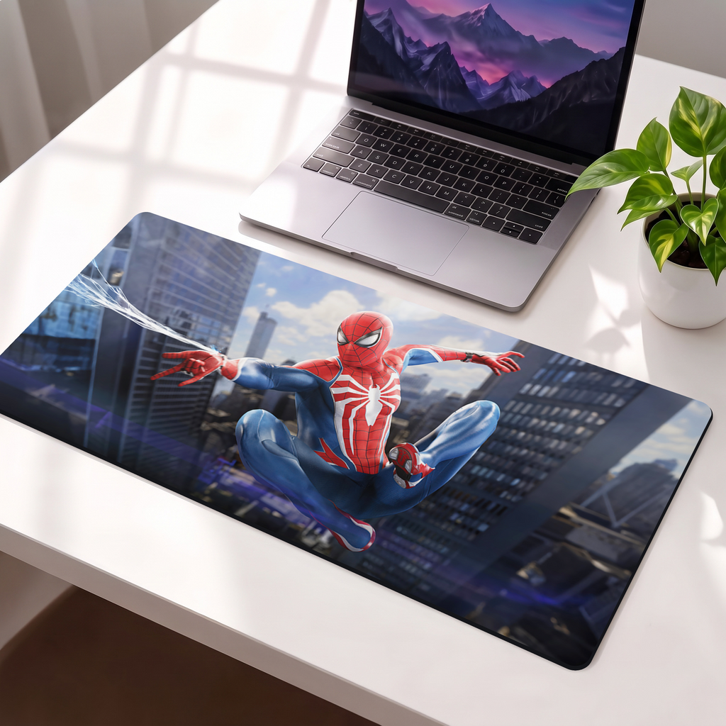 Urban Web Warrior Desk Mat Mouse Pad