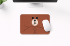 Brown Bear Mouse Pad