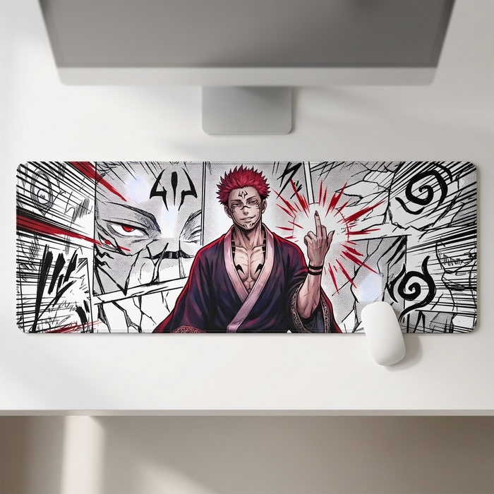 Crimson Dominion Desk Mat Mouse Pad