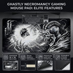 Eternal Abyss - Dark Skull Desk Mat Mouse Pad