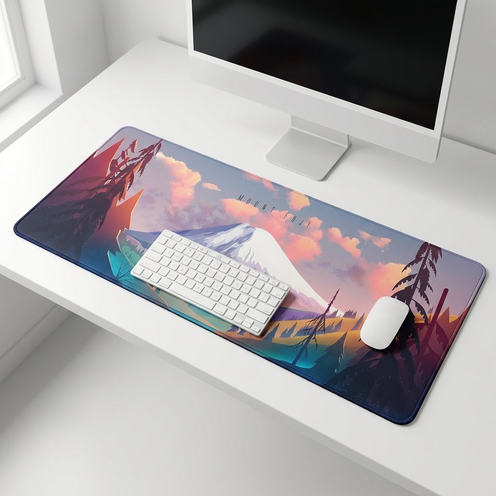 Mount Fuji Serenity Desk Mat Mouse Pad
