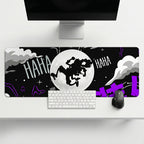 Dark Comic Style Premium Desk Mat