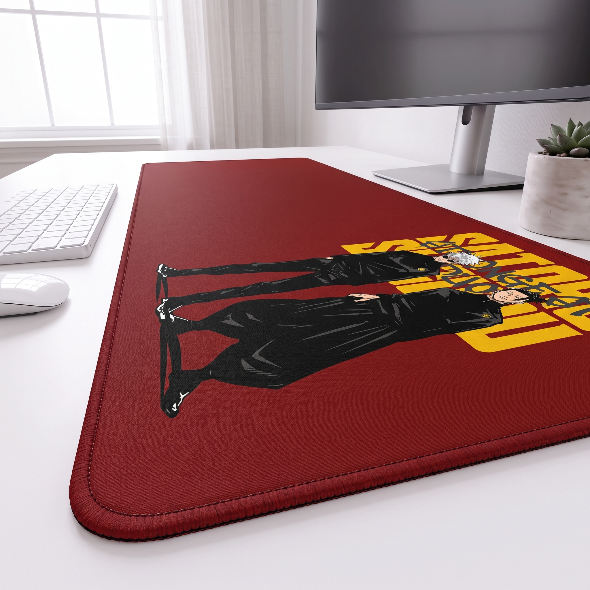 Jujutsu Duo Desk Mat Mouse Pad
