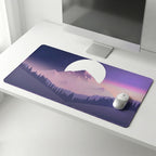 Moonrise Mountain Desk Mat Mouse Pad