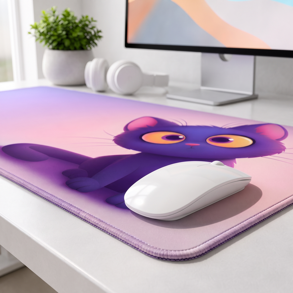 Good Things Loading Desk Mat Mouse Pad