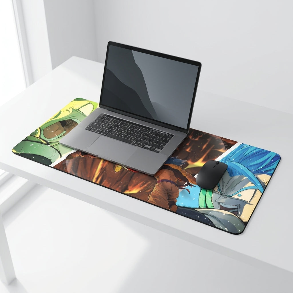 Dynamic Battle Fusion Desk Mat Mouse Pad