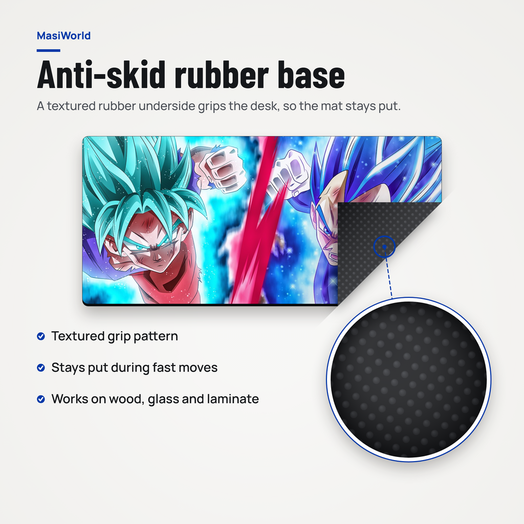 Battle Energy Aesthetic Desk Mat Mouse Pad