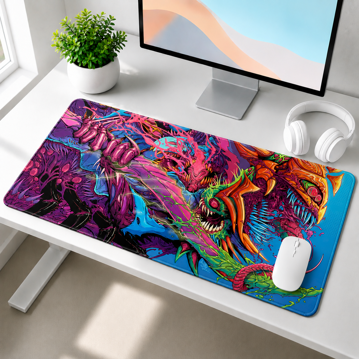 Hyperbeast Chaos Desk Mat Mouse Pad