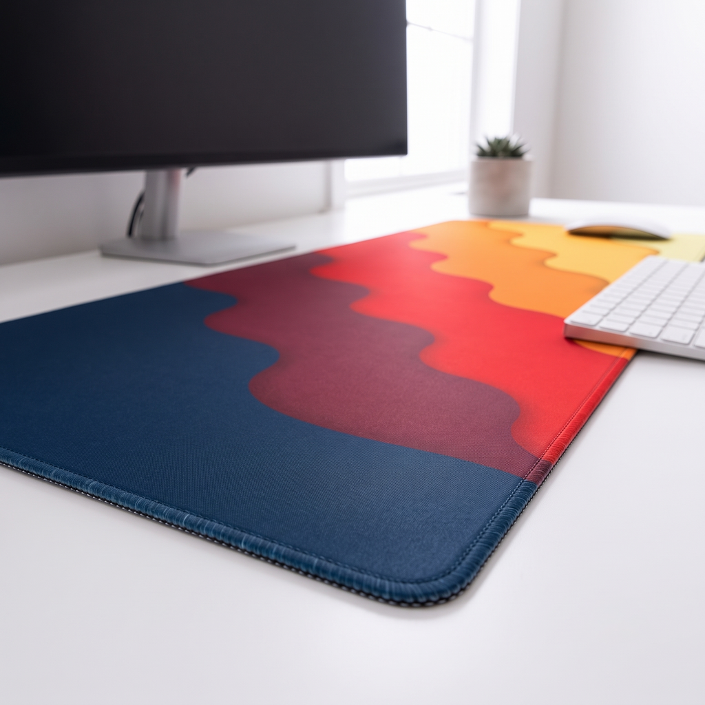 WaveFlow Desk Mat Mouse Pad