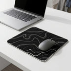 Premium Wavy Line Mouse Pad
