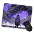 Void Dragon Ascension Warrior Mouse Pad