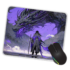 Void Dragon Ascension Warrior Mouse Pad