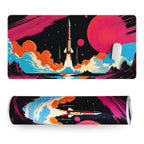 Rocket Launch Desk Mat Mouse Pad