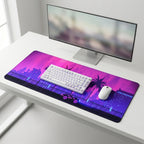 Neon City Extended Desk Mat