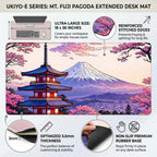 Sakura Horizon Desk Mat Mouse Pad