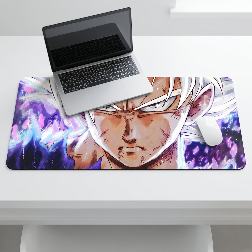 Fierce Aura Anime Desk Mat Mouse Pad