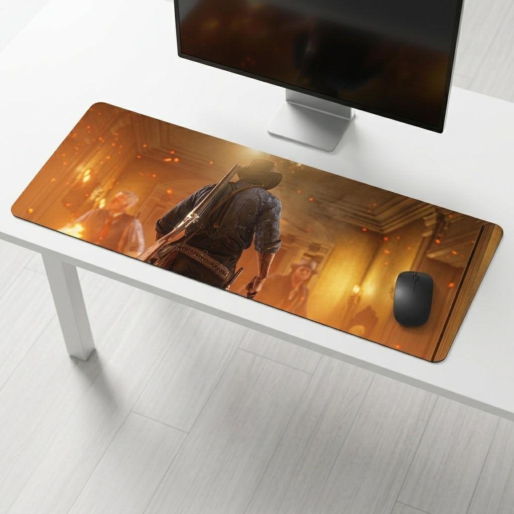 Redemption Outlaw Desk Mat Mouse Pad