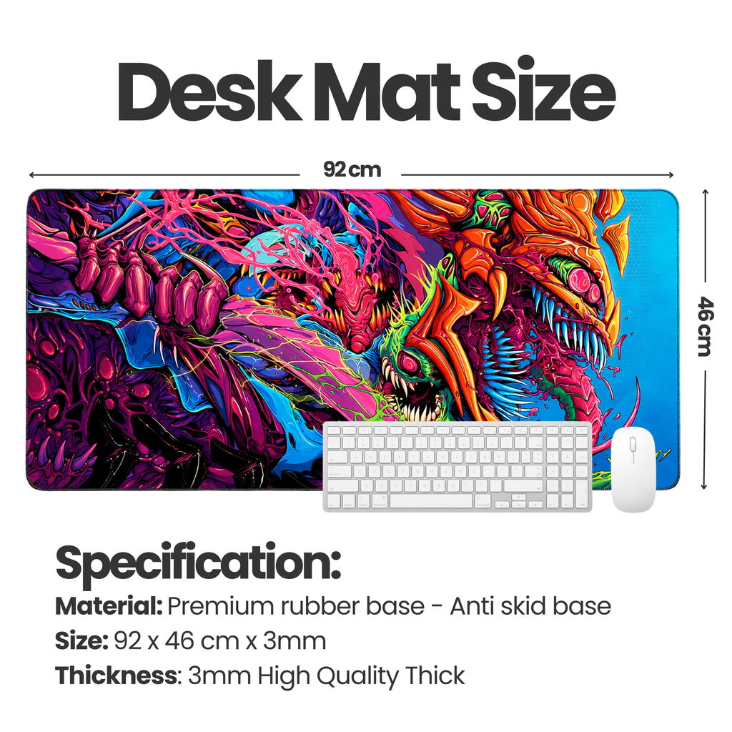 Hyperbeast Chaos Desk Mat Mouse Pad