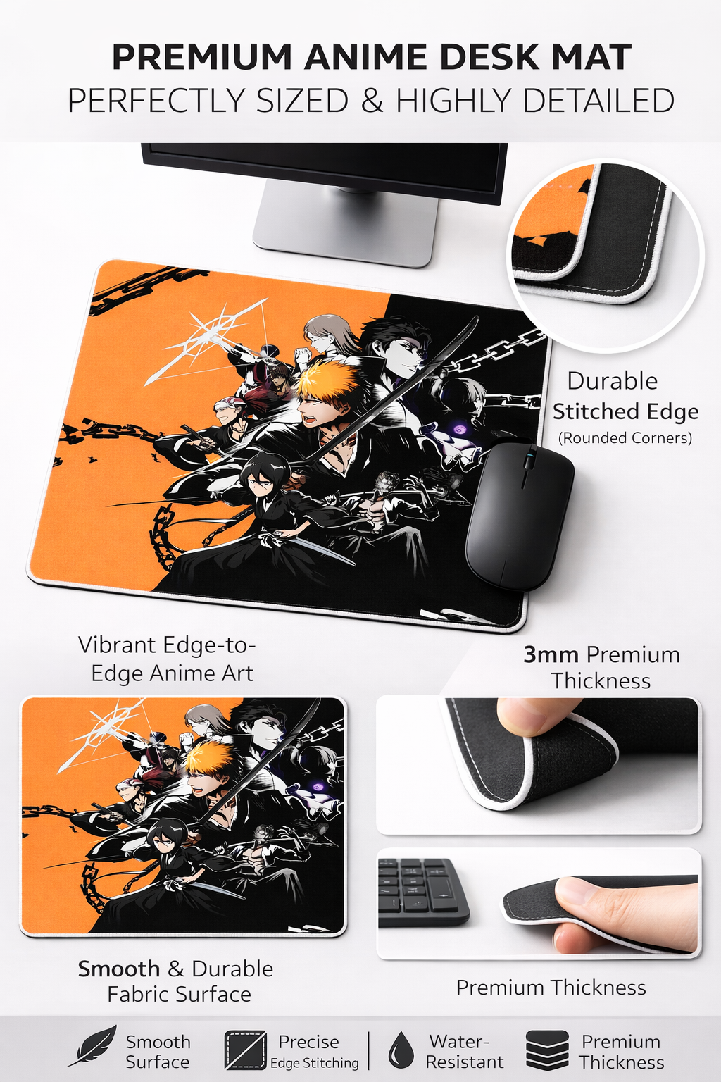 Shadow Pulse Mouse Pad